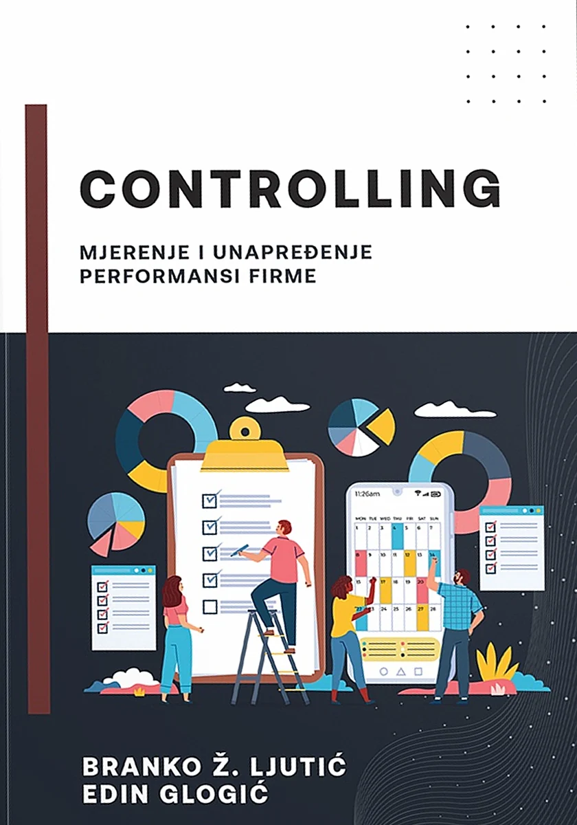 Naslovnica knjige „Controlling“ — Ljutić · Glogić